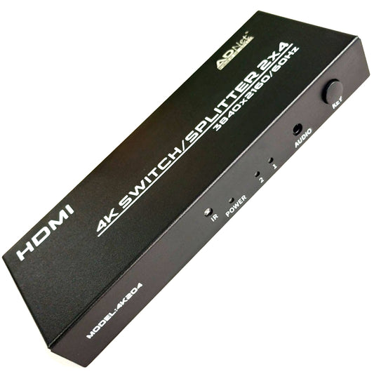 2.0 4K HDMI Splitter HDMI 2xInput 4xOutput