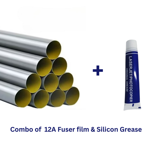 12A Fuser Film - Korean Normal for HP LaserJet M1005, 1020, Canon LBP2900 (Pack of 10) with Grease