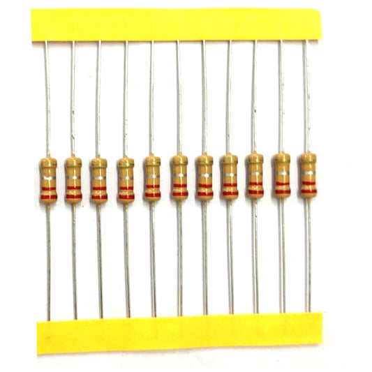 22 ohm 1/2 Watt Resistor (pack of 100)