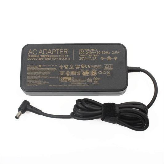 Laptop adapter for compatible Asus 150W Laptop Charger 20V, 7.5A, 6.0mm x 3.7mm