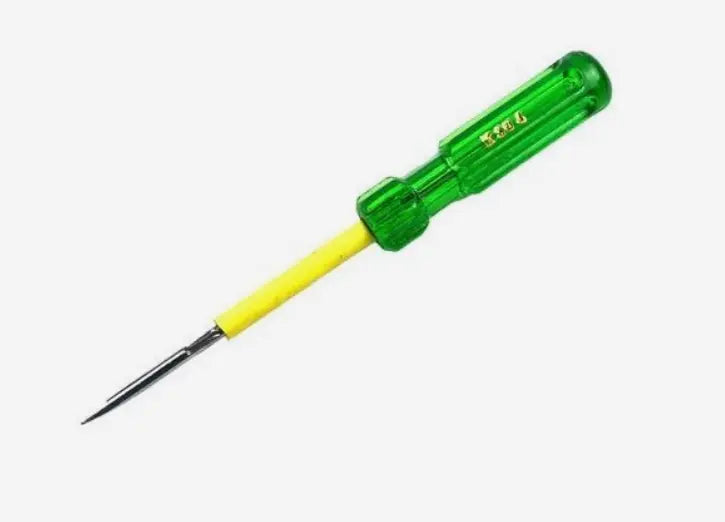 2 in 1 R-6100 Stainless Steel 4 inch Screw Driver green