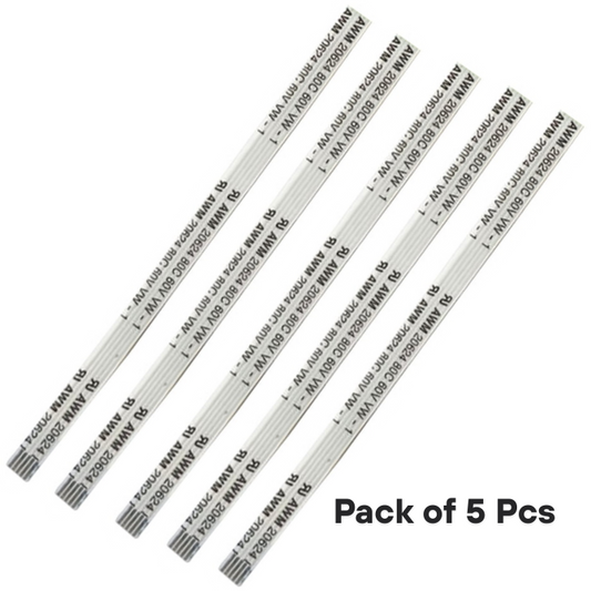 6 Pin 1mm 75mm Paper Sensor Cable For HP DeskJet 419 319 5820 printer (Pack of 5)