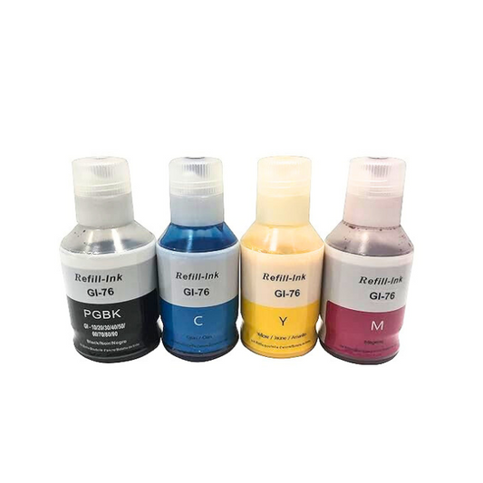 Refill Ink for Canon PIXMA G5070/G6070/G7070 (C,M,Y,Bk)