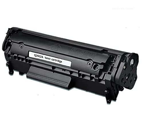 Black Toner Cartridge Compatible with HP Q2612A