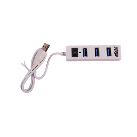 4 Port USB Hub with USB 3.1 Type-C & USB 3.0 Combo Plug
