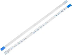 4 Pin 1mm Pitch 70mm Reverse Side Connection FFC Ribbon Flexible Flat Cable