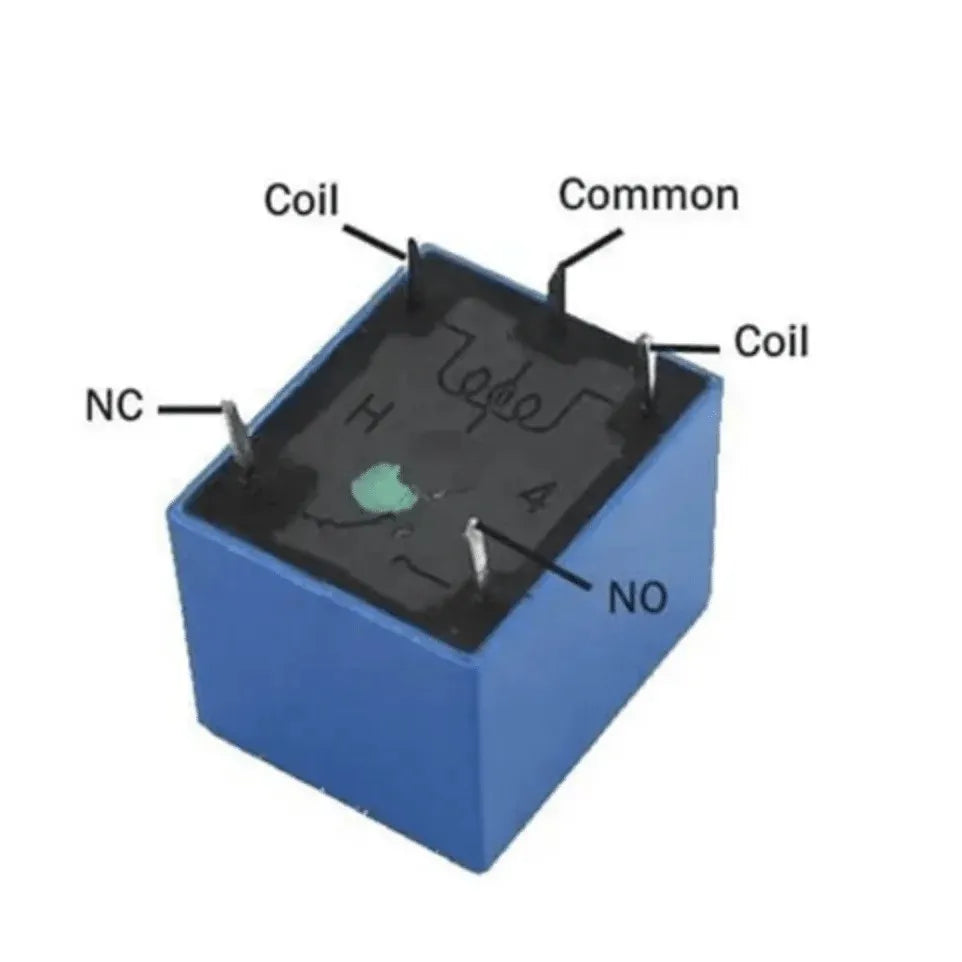 5V 7A 5Pin SPDT Subminiature High Power Relay PCB Mount