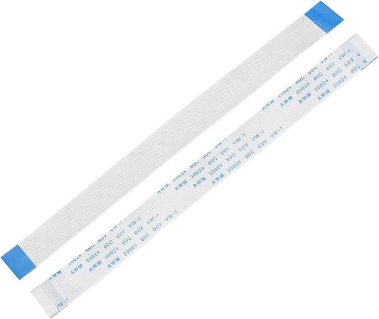 24 Pin 0.5mm Pitch 152mm Same Side Connection FFC Flexible Flat Cable