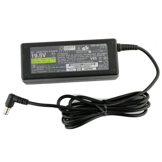 Laptop adapter for Compatible Sony Vaio 76W Laptop Charger 19.5V, 3.9A, 6.0mm x 4.4mm