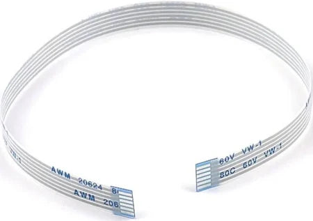 6 Pin 1mm Pitch 260mm Control Panel Cable For Canon G3000 Printer