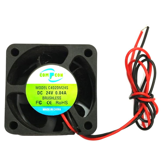 24V 0.06A Cooling Fan 40x40 1.5"