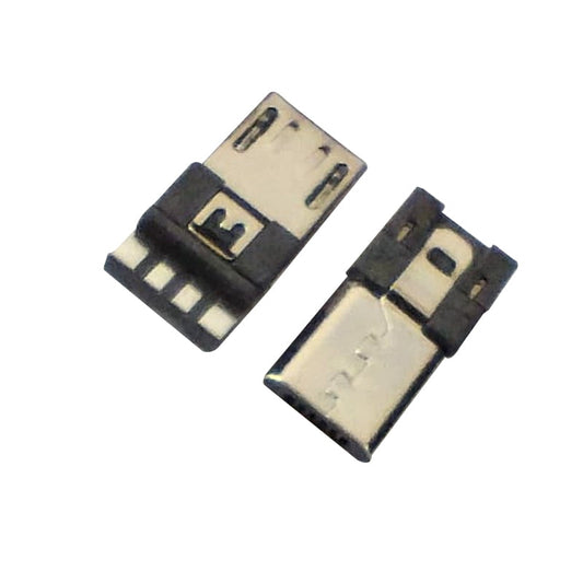 USB 2.0 Micro Type-B Male Connector (SMD, 4 Pin, U251-041N-4BSG86)