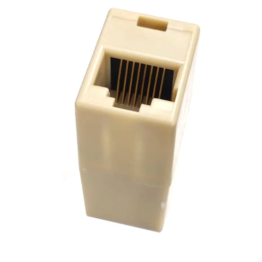 RJ45 ECO Cover Female-to-Female Ethernet Coupler LAN Adapter (Cat5, Cat6)