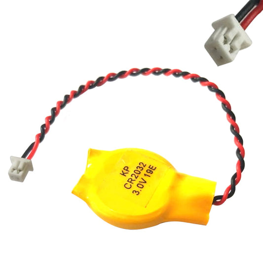 KP CR2032 3.0V 220mAh Coin Cell Battery with 2-Pin Connector