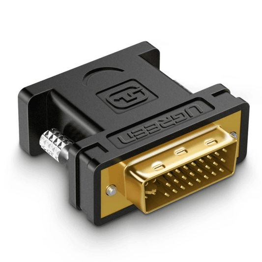 DVI 24+1 & 24+5 to VGA Adapter (Dual Monitor Connector)