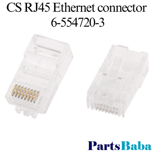 CS RJ45 Ethernet Connector 6-554720-3