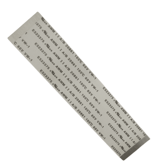 44 Pin 0.5mm Pitch 100mm Same Side Connection FFC Ribbon Flexible Flat Cable