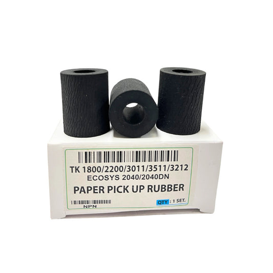 Kyocera Pickup Rubber Tire 1800 2200 2040 3010 3511 3212 Printer (Set of 3)
