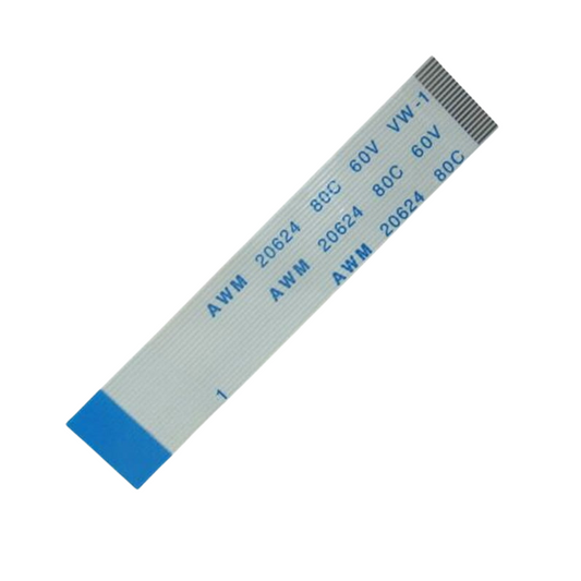 20 Pin 0.5mm Pitch 100mm Reverse Side Connection FFC Ribbon Flexible Flat Cable