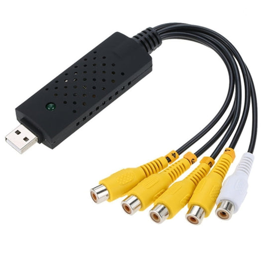 4 Channel USB 2.0 DVR Video Capture Surveillance System, Support Windows 7