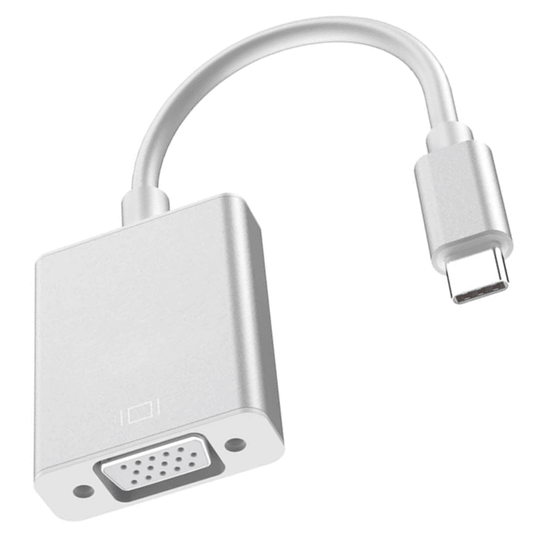 USB Type-C to VGA Converter Adapter Cable For PC Laptop (WW-C-VGA-01)