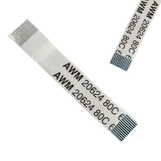 12 Pin 0.5mm Pitch 40mm Same Side Connection FFC Ribbon Flexible Flat Cable