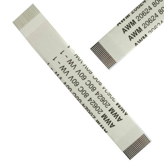 20 Pin 0.5mm Pitch 65mm Same Side Connection FFC Ribbon Flexible Flat Cable