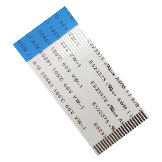 22 Pin 1mm Pitch 50mm Reverse Side Connection FFC Ribbon Flexible Flat Cable