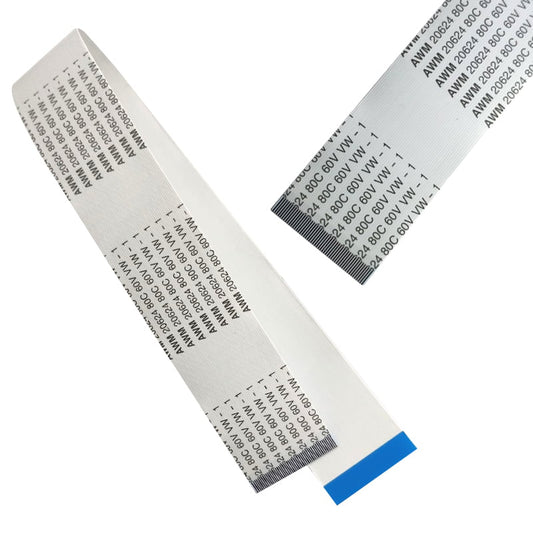 50 Pin 0.5mm Pitch 300mm Same Side Connection FFC Ribbon Flexible Flat Cable