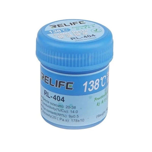 RL-404 Sn63 Pb37 138 Degree C Medium Temperature Solder IC Paste