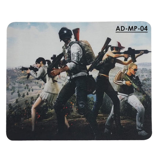 Gaming Mouse Pad With Silk Gliding (26x21 CM)