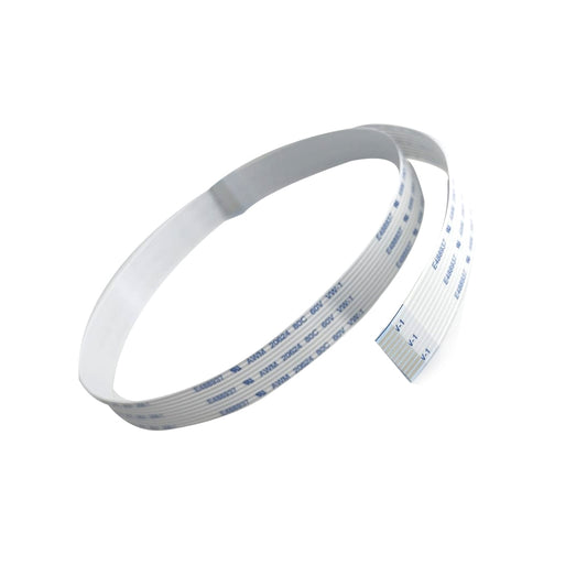 10 Pin 1mm Pitch 400mm Reverse Side Connection FFC Ribbon Flexible Flat Cable