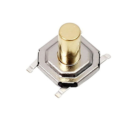 4Pin 4.5H Round Button SPST Straight Tactile Switch-TS5245A