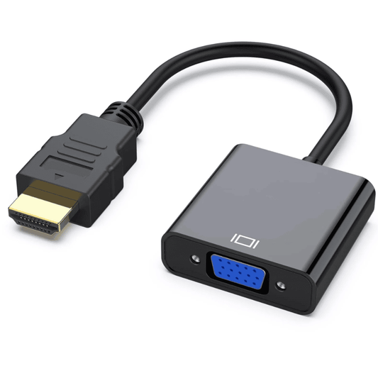 HDMI Male to VGA Female Video Converter Adapter Cable (No Audio)