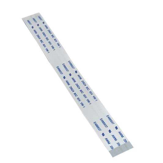 24 Pin 0.5mm Pitch 120mm Same Side Connection FFC Ribbon Flexible Flat Cable