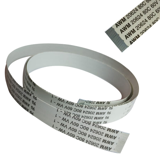 24 Pin 0.5mm Pitch 770mm Same Side Connection Head Cable For Office Jet 7110