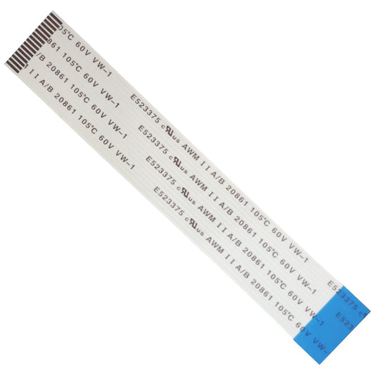 16 Pin 1mm Pitch 100mm Reverse Side Connection FFC Ribbon Flexible Flat Cable