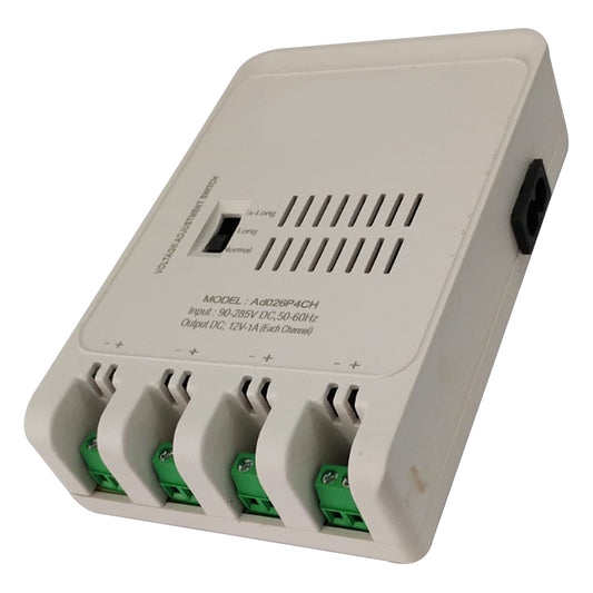 Multi Port CCTV SMPS Power Supply (12 Volt 5 Amp) (4 Channel)