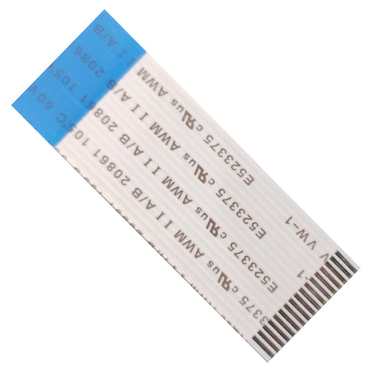 17 Pin 1mm Pitch 50mm Reverse Side Connection FFC Ribbon Flexible Flat Cable