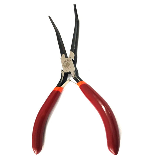 1408 Long Needle Bent Nose Mini Pliers (150mm/6inch)