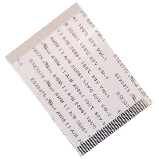 35 Pin 1mm Pitch 50mm Same Side Connection FFC Ribbon Flexible Flat Cable