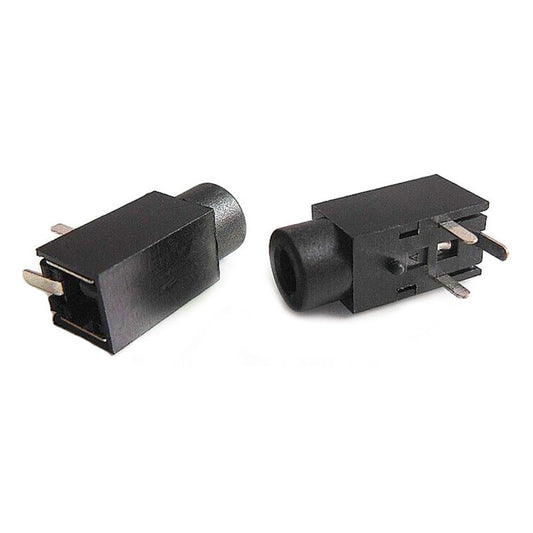3.5mm Female Audio Jack Connector 3-Pin Headphone Jack Socket (Through-Hole, PJ-3200)