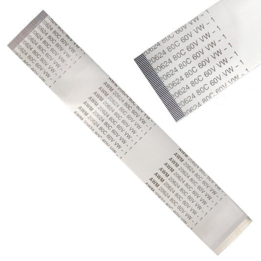 50 Pin 0.5mm Pitch 100mm Same Side Connection FFC Ribbon Flexible Flat Cable