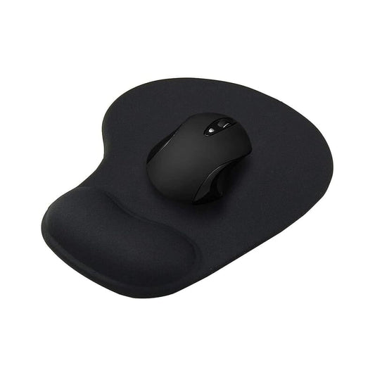 H-02 Mouse Pad With Gel Wrist Support and Comfortable For Laptop Computer & Gaming