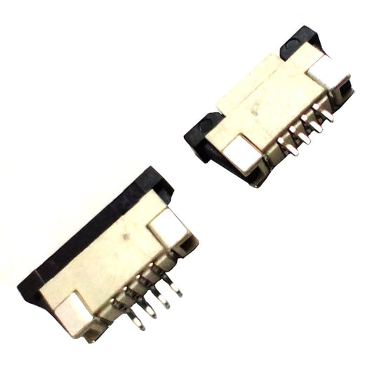 4-Pin 1mm Pitch FPC/FFC SMT Bottom Contact Drawer Connector