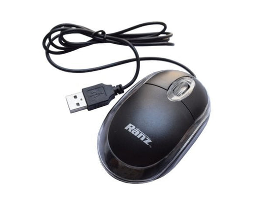 Mini LED Light Wired High-Quality USB Optical Mouse for PC and Laptop Computer