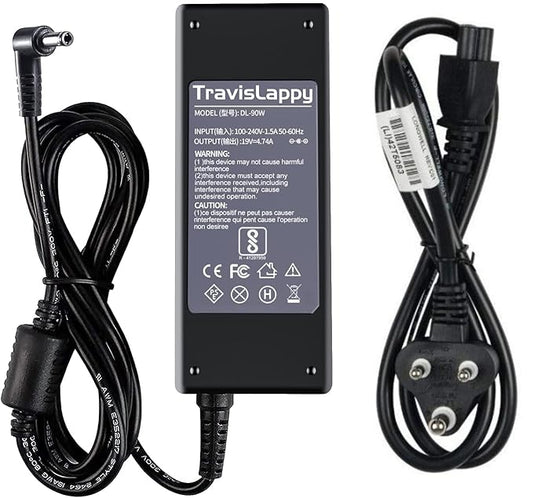 Laptop adapter for Compatible HP 90W Laptop Charger 19V, 4.74A, 5.5mm x 2.5mm