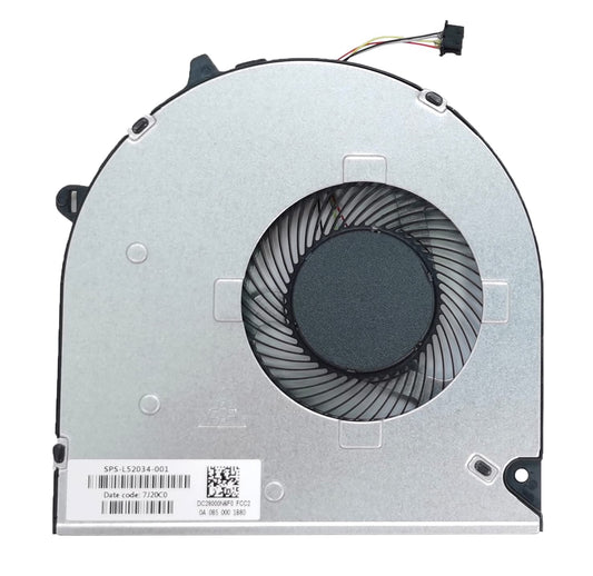 Laptop Cooling Fan for HP 15-DU / 15-DW / 15S-DU / 15S-DR / 15S-DY / 15S-FQ / 250 G8
