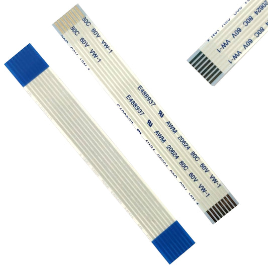 8 Pin 1mm Pitch 70mm Same Side Connection FFC Ribbon Flexible Flat Cable