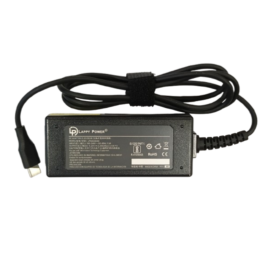 Universal Laptop Adapter for All Brands (45W 2.25A 5-20V) Type-C Pin
